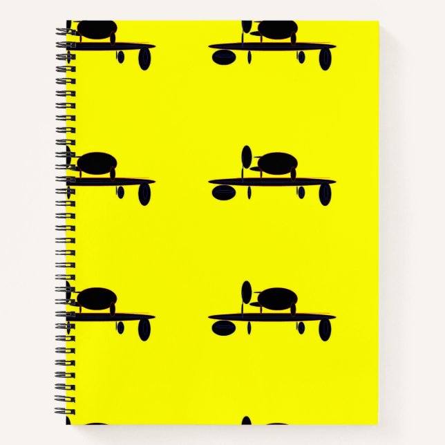 Over my Head Notebook (Front)