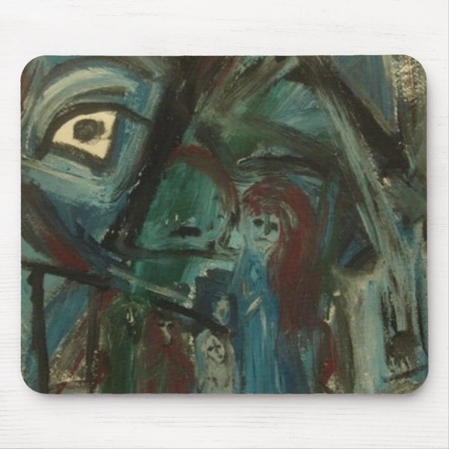 OVER MY SHOULDER MOUSE MAT (Front)