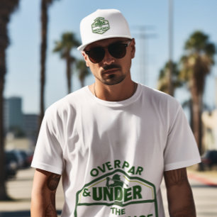 Over Par and Under the Influence Golf Hat