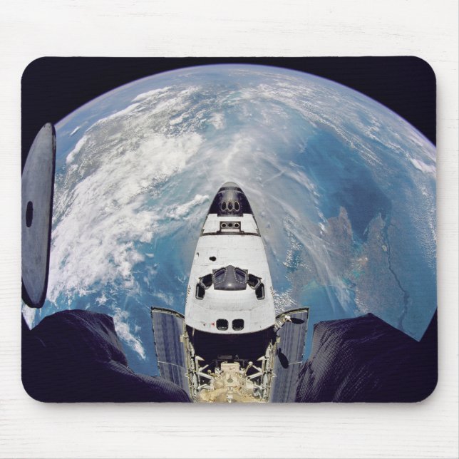 Over shuttle view mouse mat (Front)
