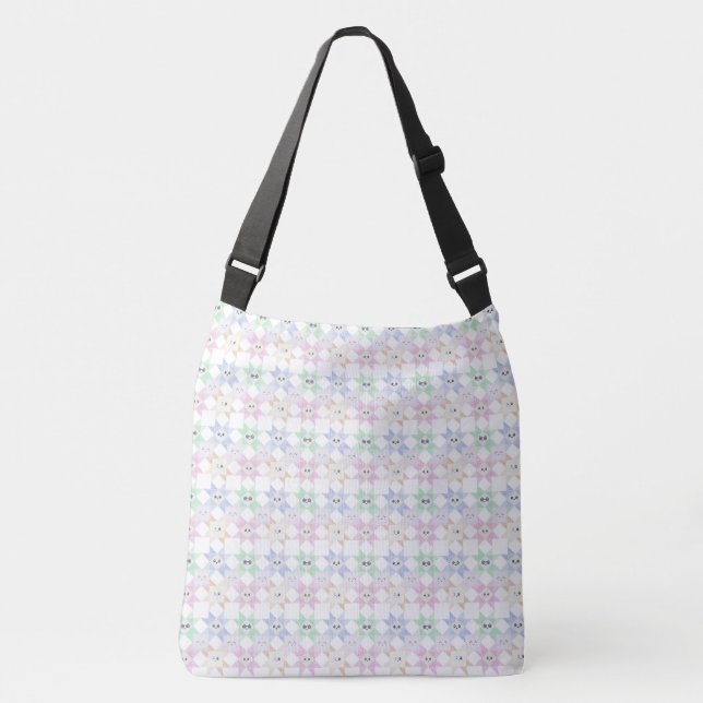 Over sized Happy Quilt tote (Front)