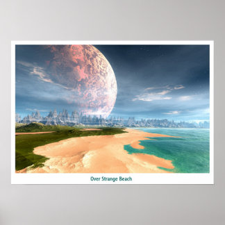 Over Strange Beaches Poster
