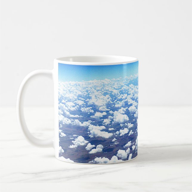 Over the Cloud Coffee Mug (Left)