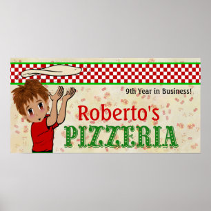 Over The Door Pizza Sign