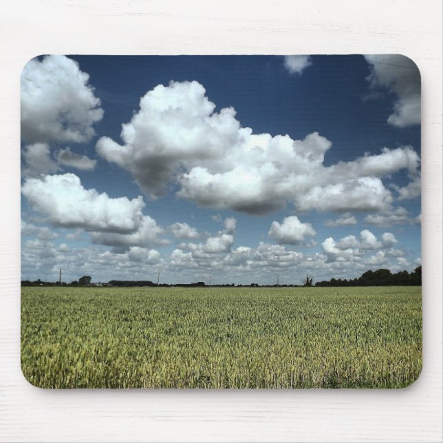 Over the fields we go mouse mat (Front)