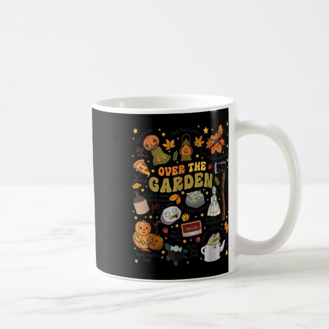Over The Halloween Garden Wall Pumpkin Fall Thanks Coffee Mug (Right)