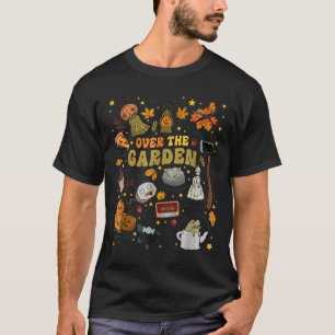 Over The Halloween Garden Wall Pumpkin Fall Thanks T-Shirt