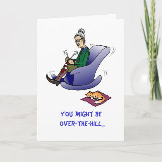 Over-The-Hill, Birthday Card