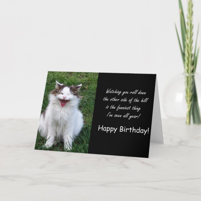 Over the Hill Birthday Card (Front)