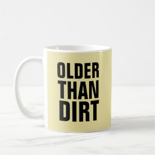 OVER THE HILL Birthday Coffee Mugs