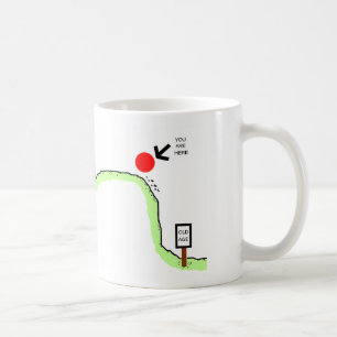 Over The Hill - Birthday Humour Coffee Mug