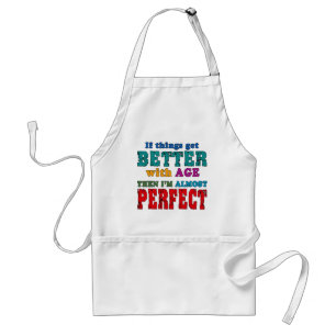 Over the Hill Birthday Humour Standard Apron