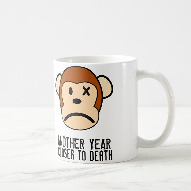 Over-the-Hill Funny Coffee Mugs (Right)