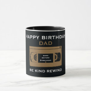 Over The Hill Nostalic Birthday Mug