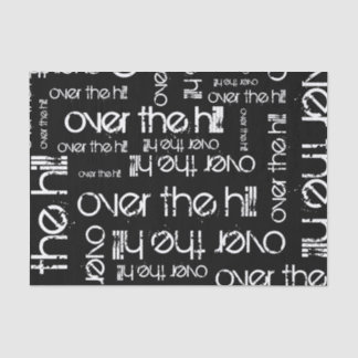 Over the Hill Tissue Paper