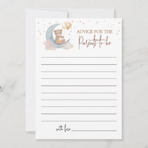 Over the Moon Advice for parents-to-be Card