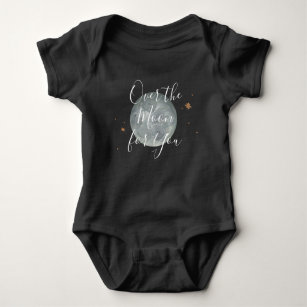 Over the Moon and Stars Baby Bodysuit