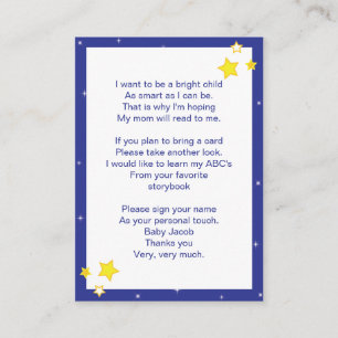 Over the Moon     Baby Bring a Book Card