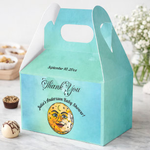 Over the Moon Baby Shower Celebration Favour Box