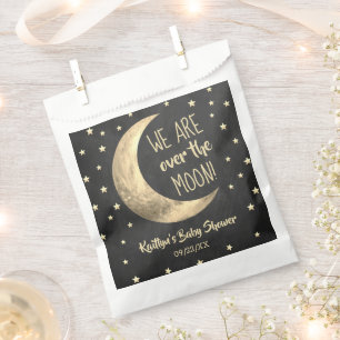 Over The Moon   Baby Shower Favour Bags