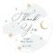 Over the Moon Baby Shower Gift Classic Round Stick