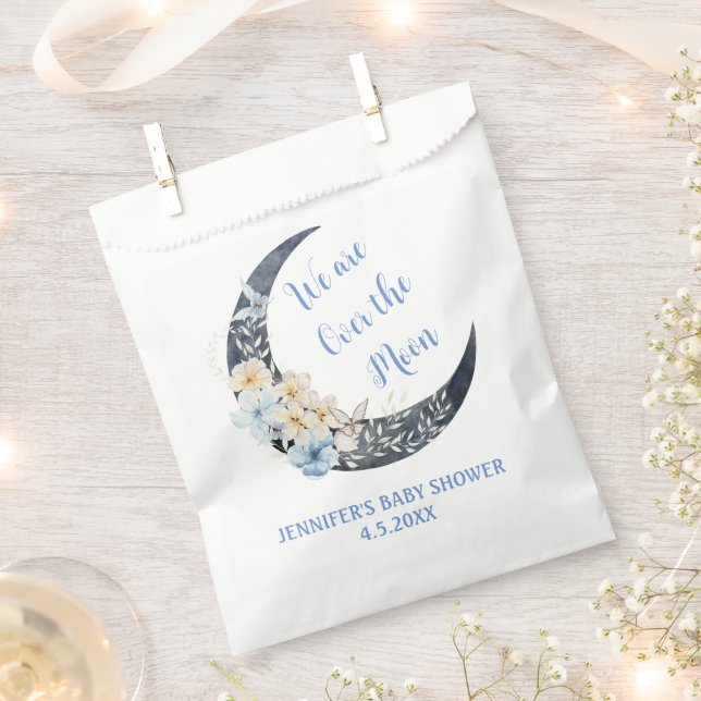 over the moon botanical navy baby shower chic favour bags (Clipped)