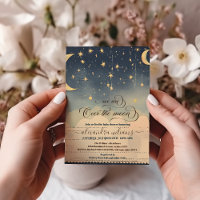 Over the Moon Dreamy Boy Baby Shower