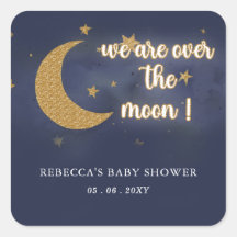 Over The Moon Gender Neutral Baby Shower