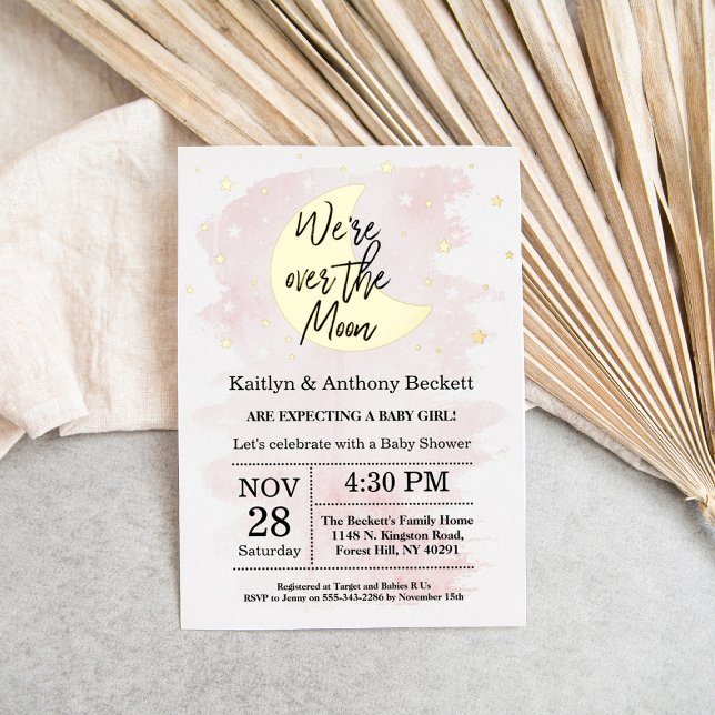 Over The Moon | Girls Baby Shower Real (Creator Uploaded)