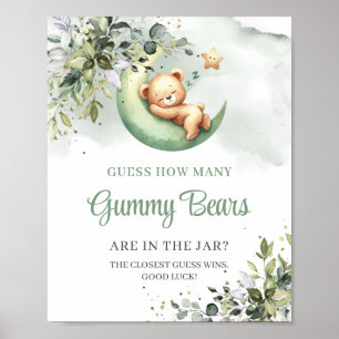 Over the moon Guess How Many Gummy Bears Poster