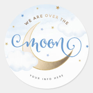Over the Moon Stickers