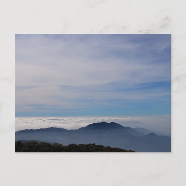 Over the Mountains Postcard (Front)