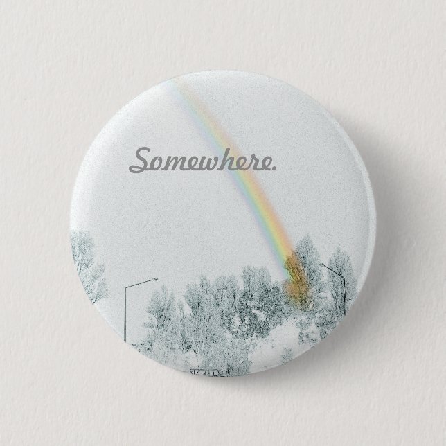 Over The Rainbow 1 Button (Front)