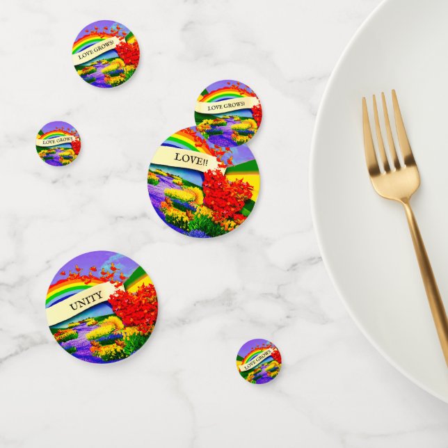 OVER THE RAINBOW CONFETTI (Group)