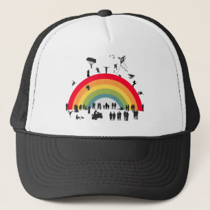 Over The Rainbow Trucker Hat