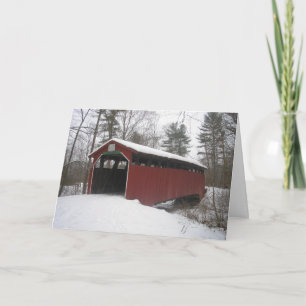 "Over the River and Through the Woods" Card