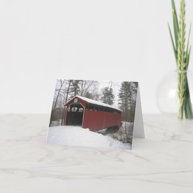 "Over the River and Through the Woods"  Thank You (Front)