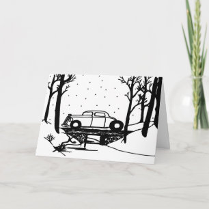 Over The River Christmas Card By Gear4gearheads