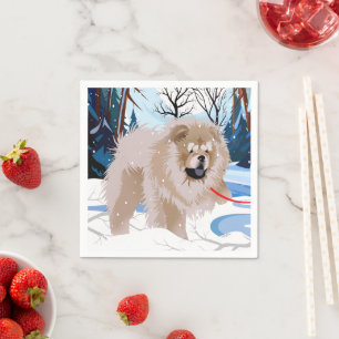 OVER THE RIVER Fawn Chow  napkins