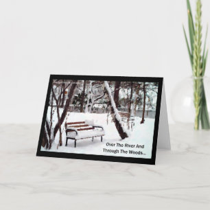Over the River.... Holiday Card