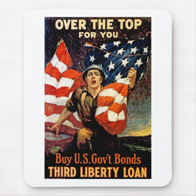 Over The Top For You Mouse Mat (Front)