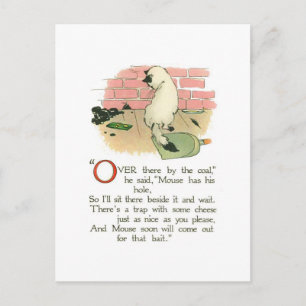 "Over there by the coal," he said Postcard