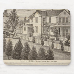 Overacker, Emerson residences Mouse Mat