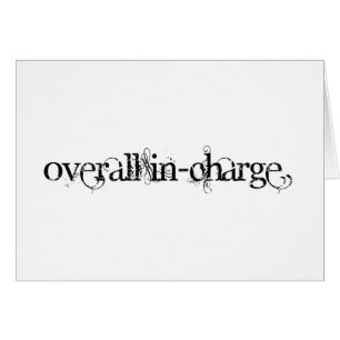 Overall In-Charge