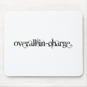Overall In-Charge Mouse Mat