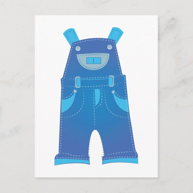 Overalls Postcard (Front)