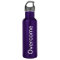 "Overcome" 24 oz. Purple aluminium