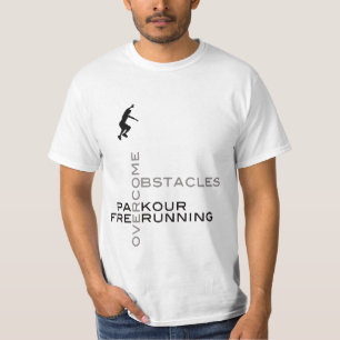 Overcome Obstacles :: On White T-Shirt