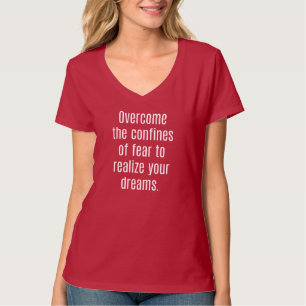 Overcome Women's Basic V-Neck T-Shirt