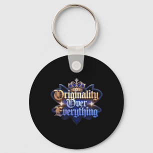 Overcome Your Weaknesses Sticker Key Ring
